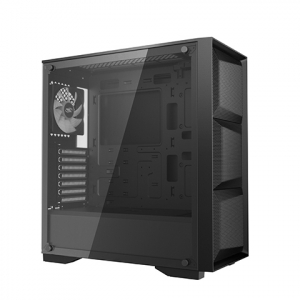 Case ATX Deepcool MATREXX 50 MESH 4FS, w/o PSU, 4x120mm RGB fans, Tempered Glass, USB3.0, Black