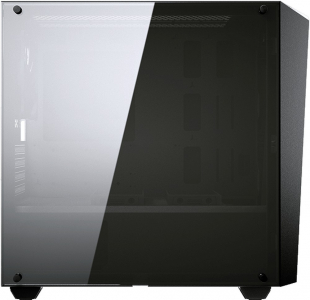 Case mATX Cougar MG120-G, w/o PSU, 1x120mm fan, USB 3.0, Tempered Glass, Black