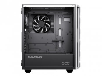 Case ATX GAMEMAX Diamond COC, 1x120mm ARGB, 1x140mm, LED strip, TG, USB3.0, White 