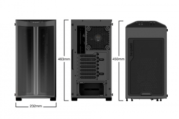 Case ATX be quiet! Pure Base 500FX, w/o PSU, 4x140mm ARGB, 1xUSB 3.2, 1xType C, TG, ARGB LED, Black