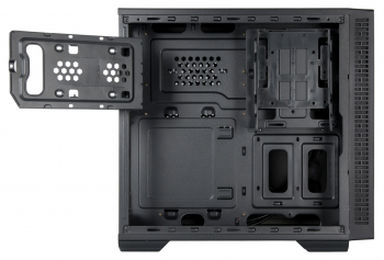 Case ATX Chieftec UK-02B-OP, w/o PSU, 2xUSB3.0, 1xUSB Type C, Dust filter, Black