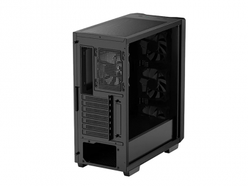 Case ATX Deepcool CC560 ARGB, w/o PSU, 4x120mm ARGB fans, Mesh Front, Tempered Glass, USB3.0, Black