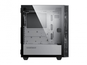 Case ATX GAMEMAX Aero, w/o PSU, 2x200mm & 1x120mm ARGB fans, PWM+ARGB Controller, 2xUSB 3.0, TG, RC