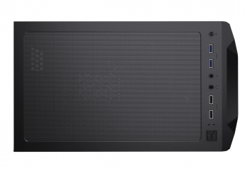 Case ATX Cougar MX410 Mesh-G, w/o PSU, 1x120mm, Mesh front panel, USB 3.0, Tempered Glass, Black