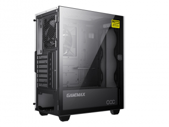 Case ATX GAMEMAX Diamond COC, 1x120mm ARGB, 1x140mm, LED strip, TG, USB3.0, White 