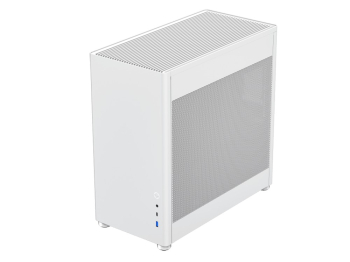 Case ATX GAMEMAX MeshBox, w/o PSU, 1xUSB3.0, 1xType-C, Dual Dual Mesh Side Panels, White