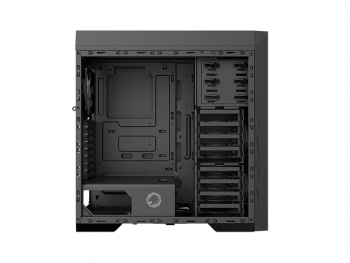 Case ATX GAMEMAX Titan Silent, w/o PSU, 3x120mm, Sound deadening, up to 10xHDDs, USB 3.0, Black