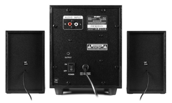 Speakers SVEN "MS-107" Black, 10w / 5w + 2x2.5w / 2.1