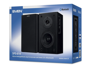 Speakers SVEN "SPS-614" Black, Bluetooth, 40w