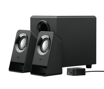 Speakers Logitech Z213, 2.1/7W RMS, Wired RC, Black