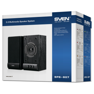 Speakers SVEN "SPS-607" Black, 6w