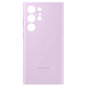 Original Sam. silicone cover Galaxy S23 Ultra, Lilac