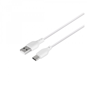 Wall Charger XO + Type-C Cable, 1USB, 2A, L53, White