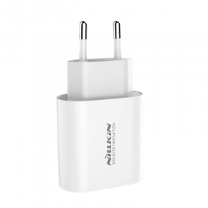 Wall Charger Nillkin, PD, 18W, Bijou, White