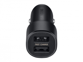 Original Dual Fast Car Charger Sam.15W ULC, Black