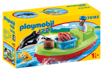 Playmobil Fisherman with Boat PM70183 