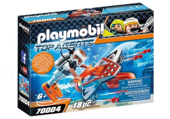 Игровой набор Playmobil Spy Team Underwater Wing (70004)