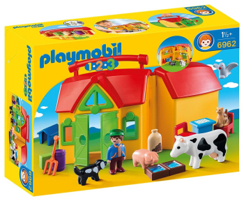 Игровой набор Playmobil My Take Along Farm 1.2.3 (PM6962)