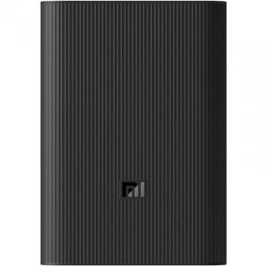 Power Bank 3, Xiaomi 10000 mah, 22.5W Ultra Compact, Black