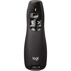 Presenter Logitech R400, Class 2 Laser, Range: 20m, 2.4 Ghz, 2xAAA