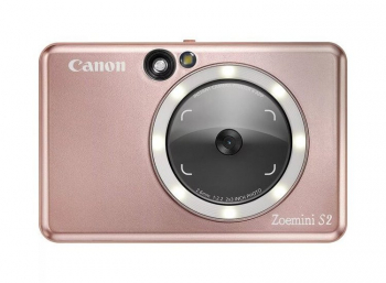Mini Photo Printer Camera Canon Zoemini S2 ZV223 RG, Rose Gold
