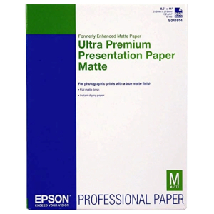 Photo Paper A4 192gr 250 sheets Epson Enhanced Matte 