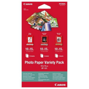 VP101S, Photo Paper Variety Pack 10 x 15cm 