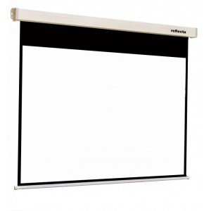 Manual Screen 4:3 Reflecta CrystalLine Rollo, 180x144cm/176x132cm view area, BB, 1.0 gain