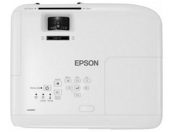 Projector Epson EH-TW710; LCD, Full HD, 3400Lum, 16000:1, 1.2x Zoom, Wi-Fi, Miracast, White