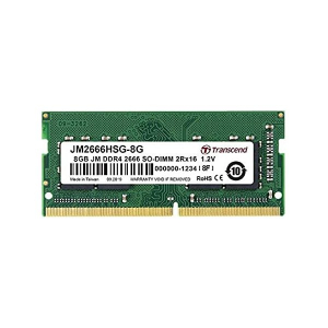 .8GB DDR4-  2666MHz  SODIMM  Transcend PC21300, CL19, 260pin DIMM 1.2V 