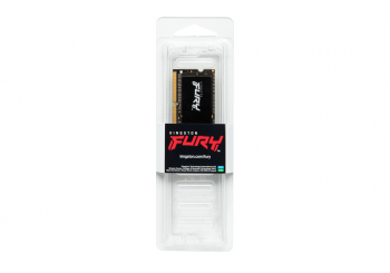 16GB DDR4-3200MHz SODIMM Kingston FURY Impact (KF432S20IB1/16), CL20-22-22, 1.2V, Intel XMP, Black