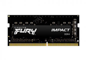.8GB DDR4-3200MHz SODIMM Kingston FURY Impact (KF432S20IB/8), CL20-22-22, 1.2V, Intel XMP, Black
