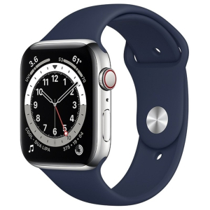 Смарт часы Apple Watch Series 6 44mm M09A3 GPS + LTE Blue Aluminum Case with Deep Navy