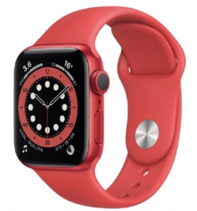 Смарт часы Apple Watch Series 6 40mm M06R3 GPS + LTE Product Red Aluminium