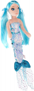 TM INDIGO - sequin aqua mermaid 27 cm