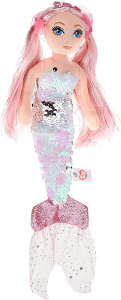 TM CORA - sequin pink mermaid 27 cm