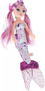 TM LORELEI - sequin purple mermaid 27 cm
