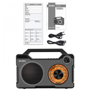 Speakers SVEN Tuner "SRP-755"  8w, Bluetooth, FM, USB, microSD, 1500mAh