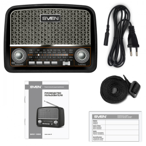 Speakers SVEN Tuner "SRP-555"  3w, FM, USB, SD/microSD