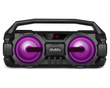 Speakers SVEN "PS-415" 12w, Black, Bluetooth, Karaoke, microSD, FM, AUX, USB, power:1500mA, DC5V