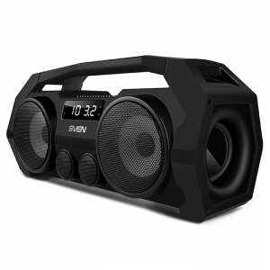 Speakers SVEN "PS-465" 18w, Black, Bluetooth, microSD, FM, AUX, USB, power:1800mA, USB, DC5V