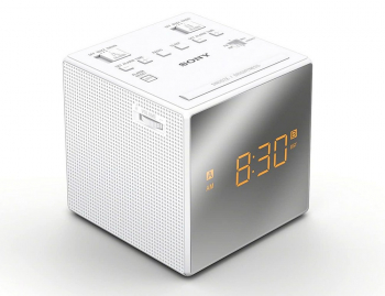 SONY ICF-C1T, White, Clock Radio with dual alarm, AM/FM