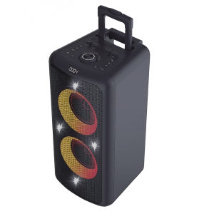 Portable Audio System F&D PA300, 80W, 11.1V/8000mAh, IPX4, TWS, Bluetooth/USB/AUX, 1*Wireless mic