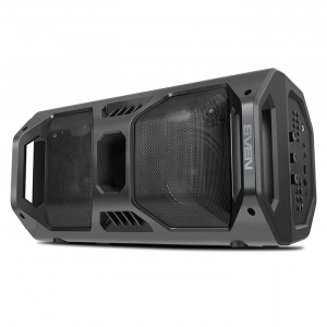 Speakers SVEN "PS-600" 50w, Black, Bluetooth, microSD, FM, AUX, USB, LED, power:8000mA, USB, DC5V