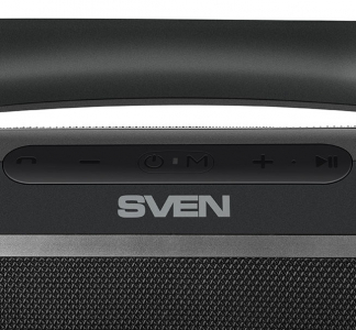 Speakers SVEN "PS-350" 30w(2*15), Bluetooth, IPx5, microSD, FM, AUX, USB, Mic, 1800mA x 2pcs