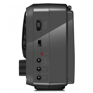 Speakers SVEN Tuner "SRP-525", Grey, 3W, FM/AM/SW, USB, microSD, flashlight, battery
