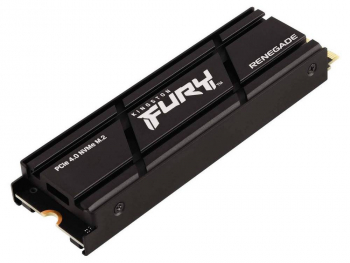 .M.2 NVMe SSD 2.0TB Kingston FURY Renegade w/Heatsink10.5mm [PCIe 4.0 x4, R/W:7300/7000MB/s, 3DTLC]