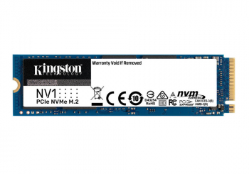 .M.2 NVMe SSD   500GB  Kingston  NV1 [PCIe 3.0 x4, R/W:2100/1700MB/s, 120TBW, 3D-NAND TLC]