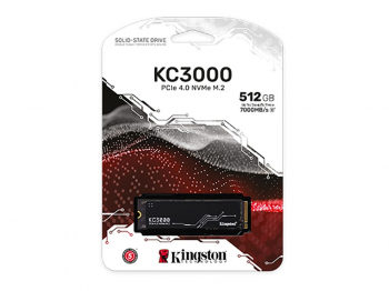 .M.2 NVMe SSD 2.0TB Kingston  KC3000 [PCIe 4.0 x4, R/W:7000/7000MB/s, 1000/1000K IOPS, 3DTLC]
