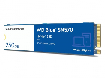 .M.2 NVMe SSD    250GB WD  Blue SN570 [PCIe 3.0 x4, R/W:3300/1200MB/s, 190/210K IOPS, TLC BiCS5]
